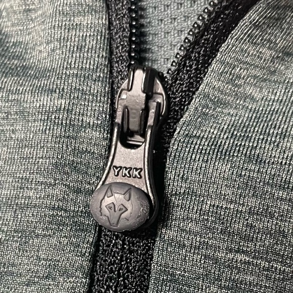 Greyson Men’s Dark Gray Heather M Guide Sport Quarter Zip Embroidered*** - Picture 5 of 13